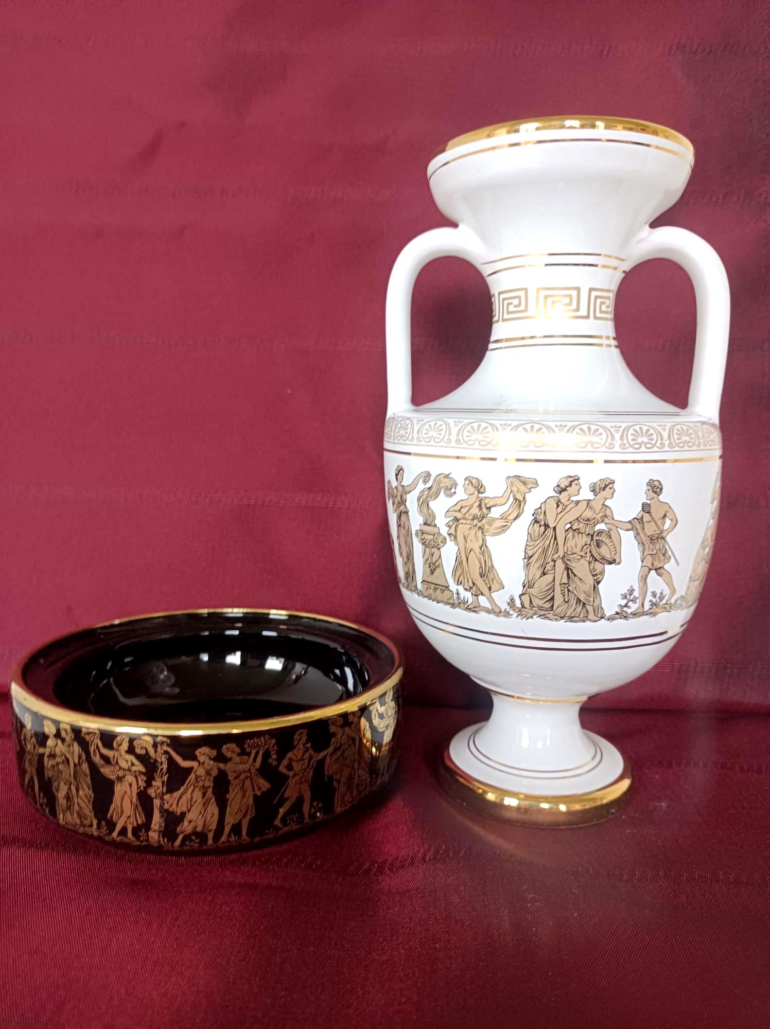 24k Gold Greek Vase - Etsy UK