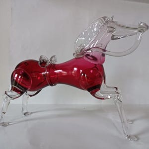 Murano venetian glass horse - Etsy 日本