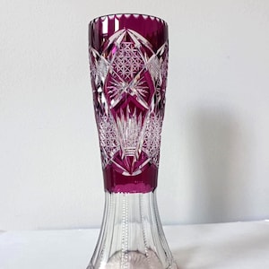 Val Saint Lambert Vase - Etsy