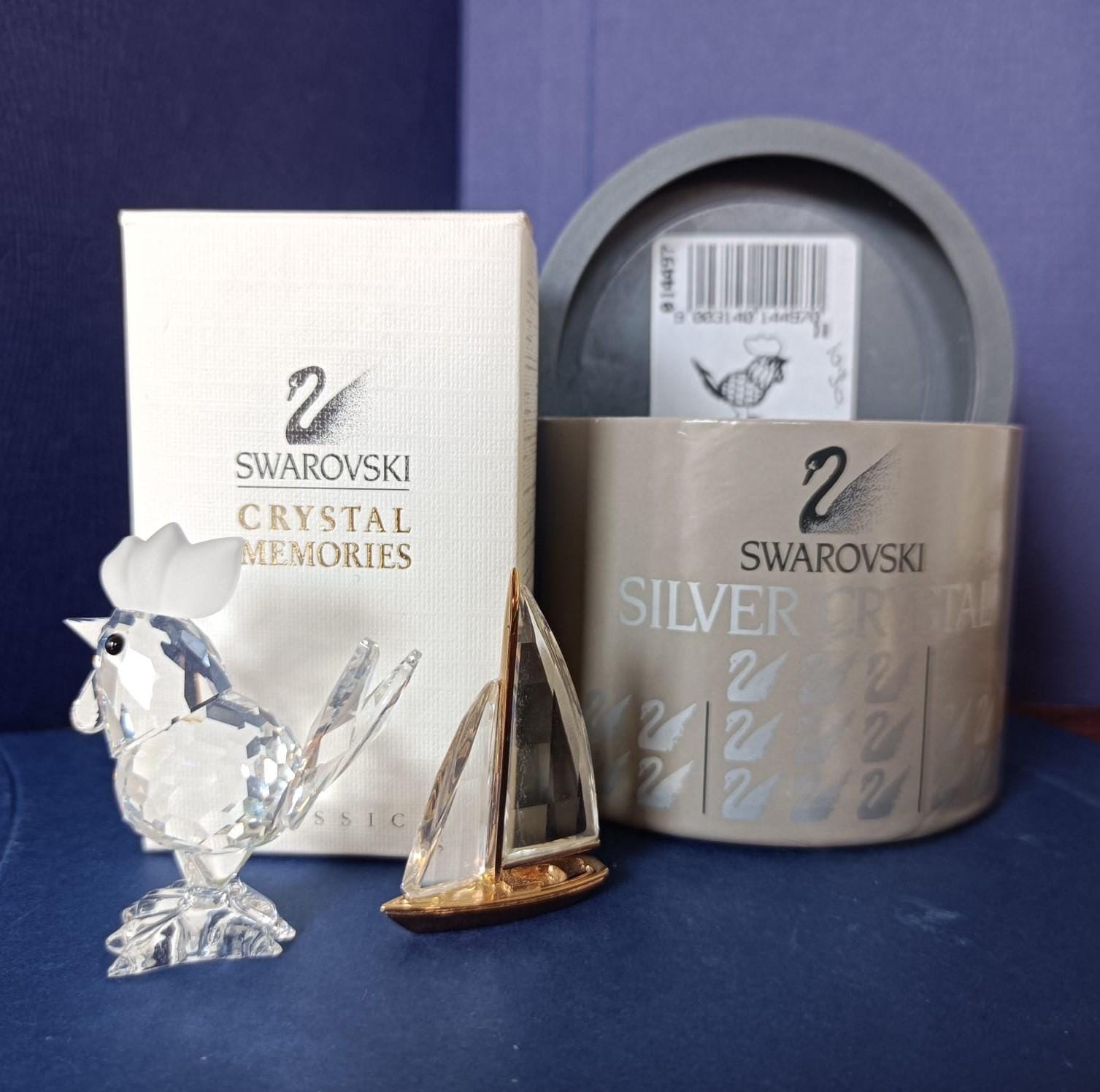 Swarovski sailboat - Etsy 日本