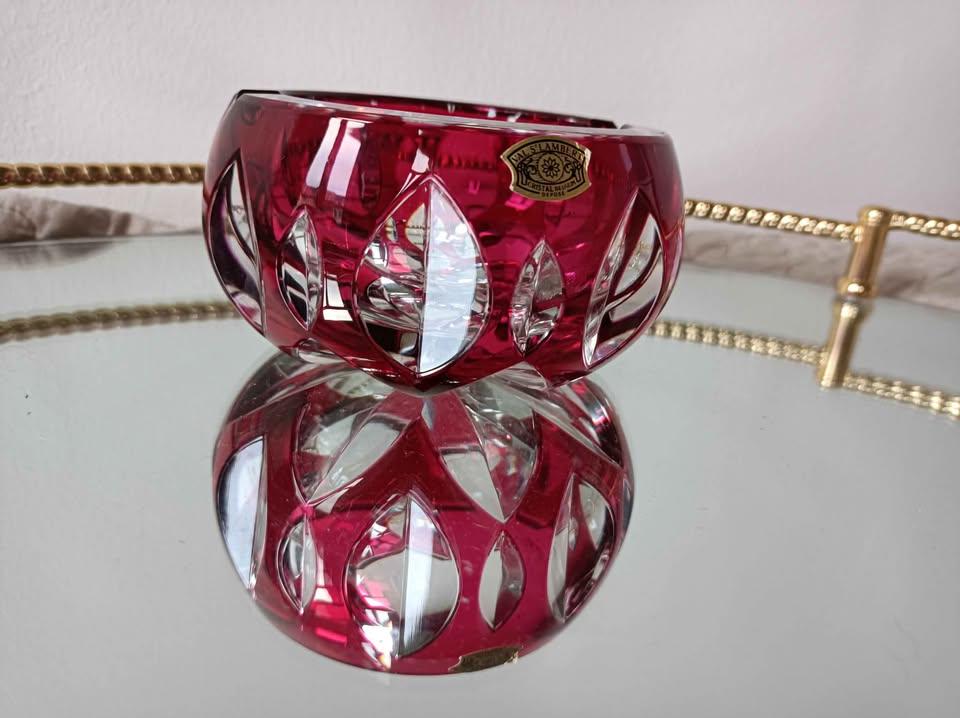 Val St Lambert Ashtray - Etsy