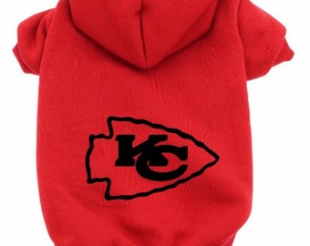 chiefs dog sweater