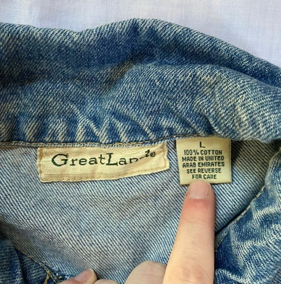 Vintage Jean Vest - image 4