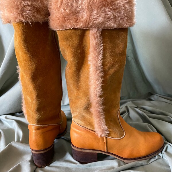 custom fur boots