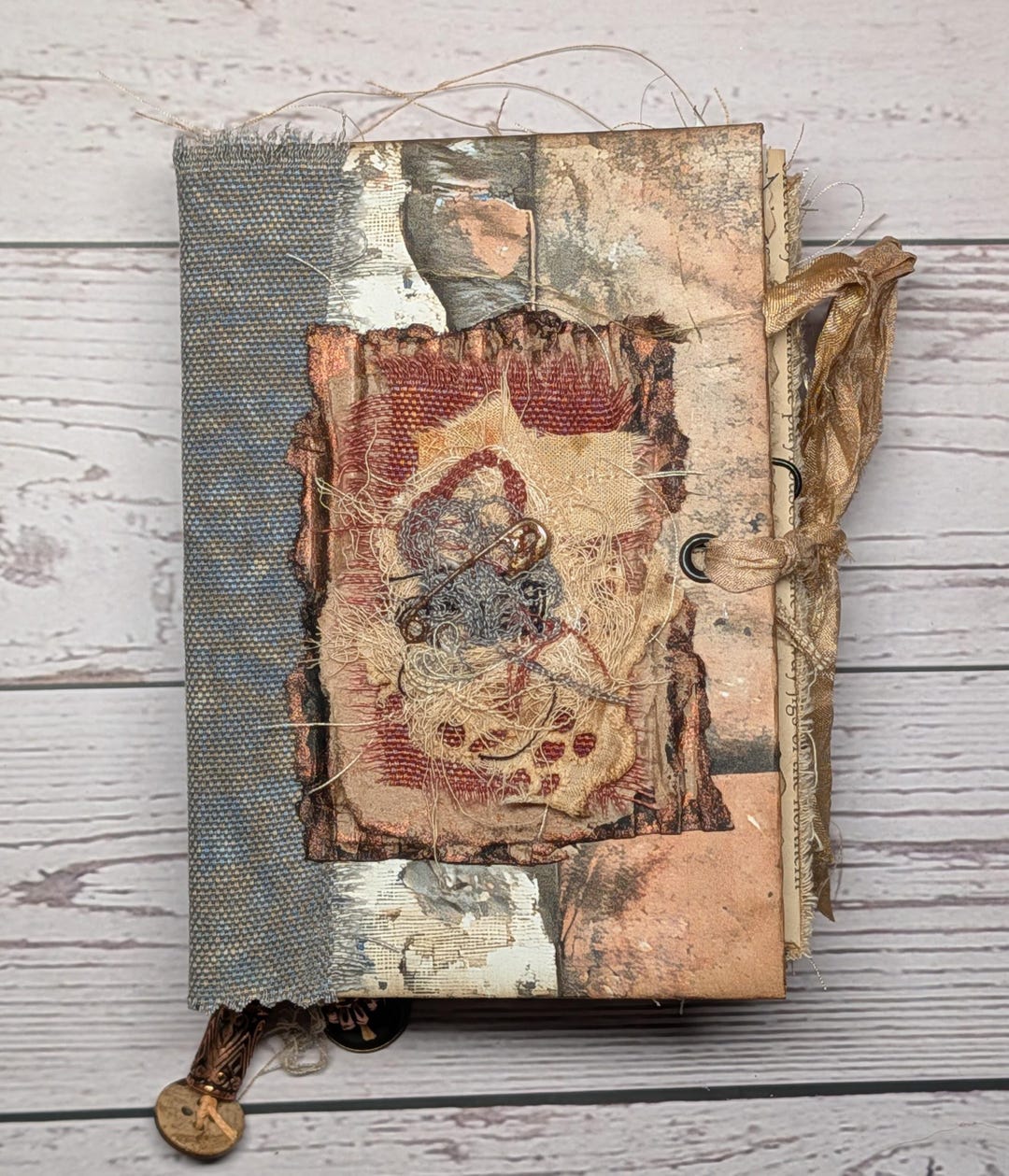 Petite Grungy Style Chunky Junk Journal, Little Pieces of Yesterday ...