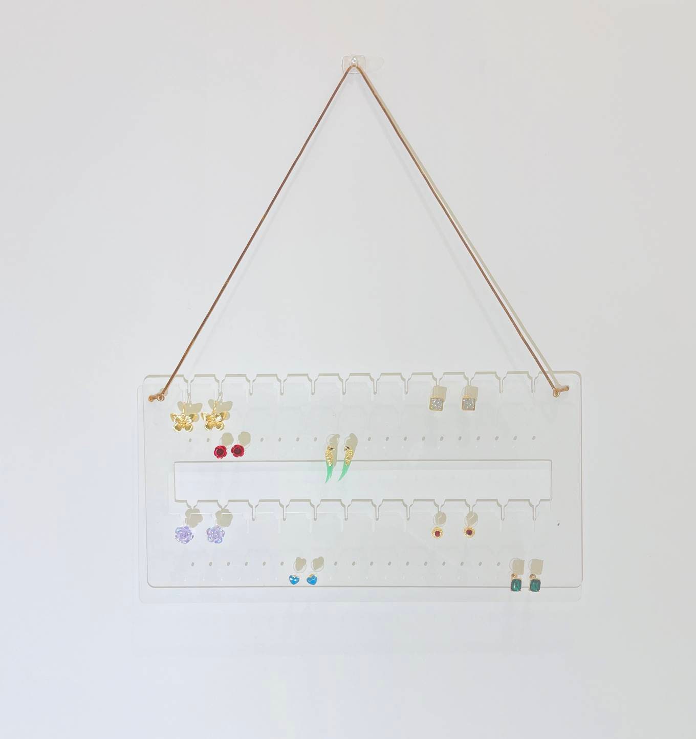 Buy Wall Earring Holder and Necklace Holder Fathers Day Gift, Wall Hanging  Earring Holder, Necklace Holder, Earring Display, Earring Storage Online in  India - Etsy
