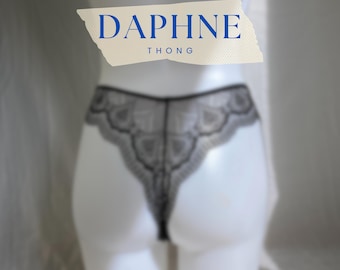 Daphne Thong PDF Lingerie Sewing Pattern - Instant Download - The Handmade kind