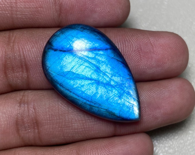 Classic !!! Gorgeous Clean Blue Flash Labradorite Cabochon Smooth ...