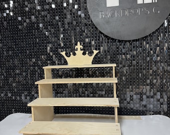 Estanterías para comercio / Estanterías modulares / Vitrina de 4 niveles para tienda / Stand de exposición