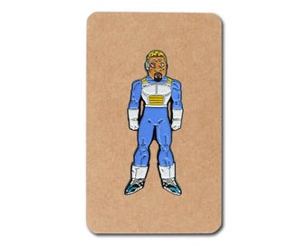 Kanye Super Saiyan Enamel Pin