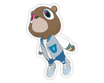 Kanye Bear Sticker