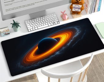 Sous-main Black Hole : tapis de jeu Galaxy Space - Cosmic Universe Design