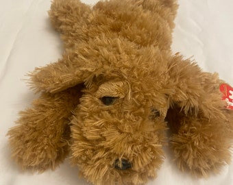 Ty Beanie  Classic Plush 20078 Baylee Dog Brown