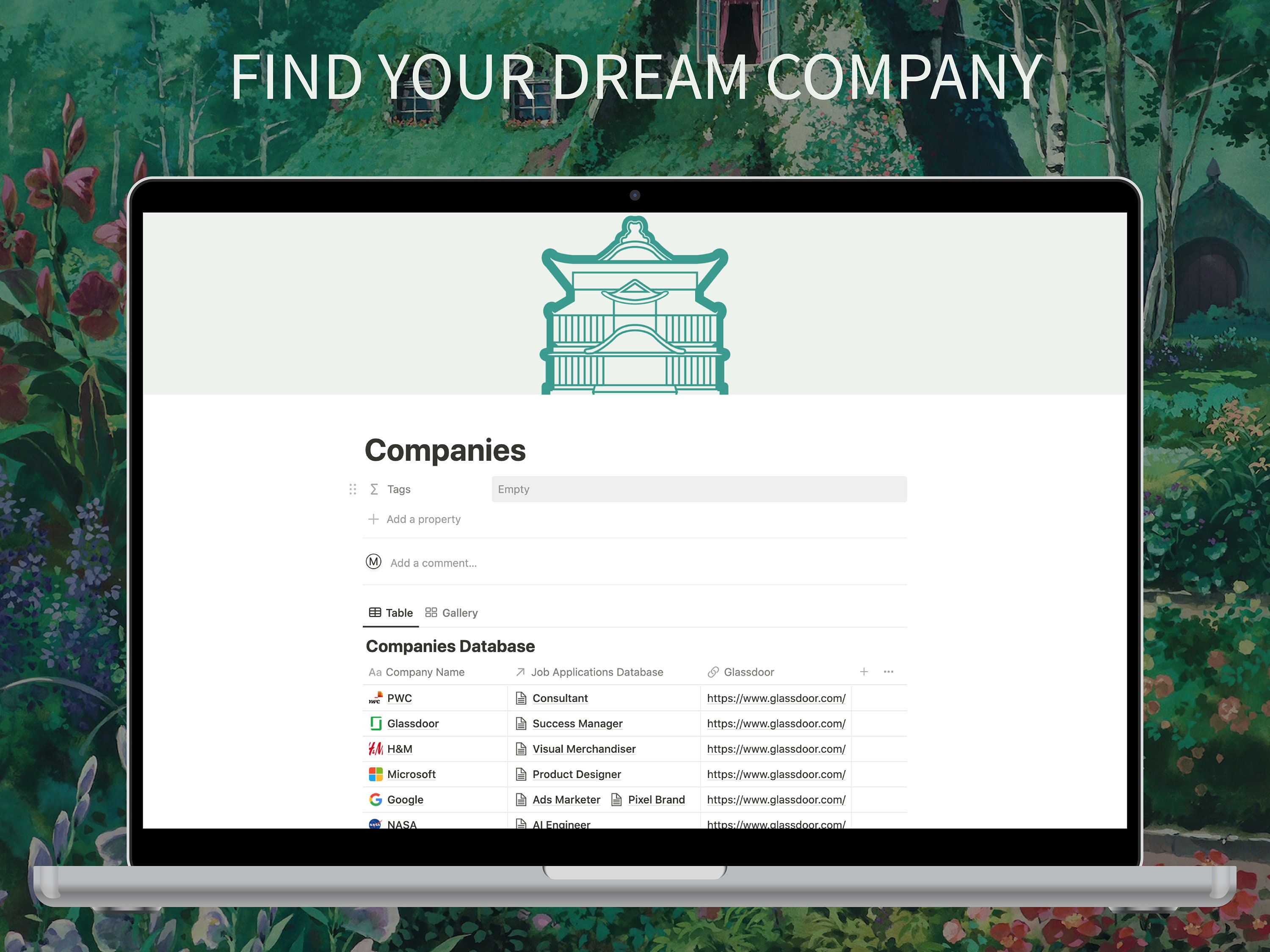 Notion Job Tracker Template Notion Job Search Notion Life Planner Notion Job Tracker Template Notion Job Search Notion Life Planner