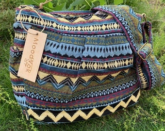 Women's Shoulder Bag, Hippie Bag, Boho Bag, Crossbody bag, Hippie bag, Boho satchel, Festival bag Sling Bag, Tribal Bag, Summer sling bag