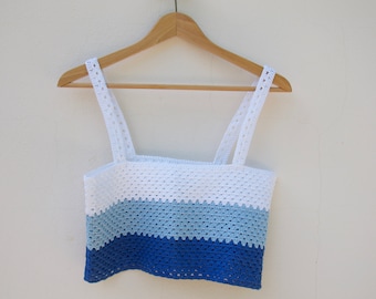 Crochet cotton top