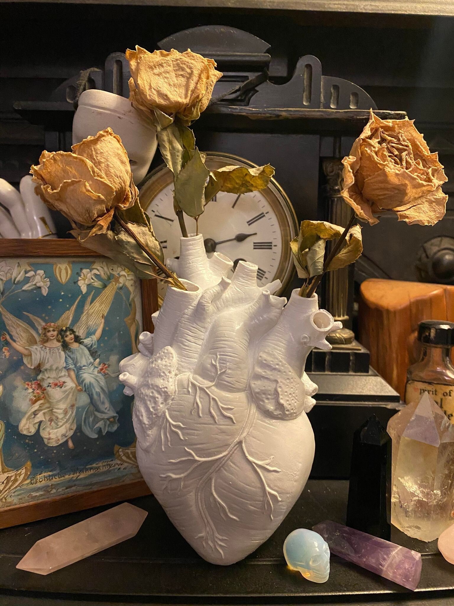Vaso cuore anatomico per fiori scultura a forma creativa arte  personalizzata resina Desktop decorazione della casa regalo per soggiorno -  AliExpress
