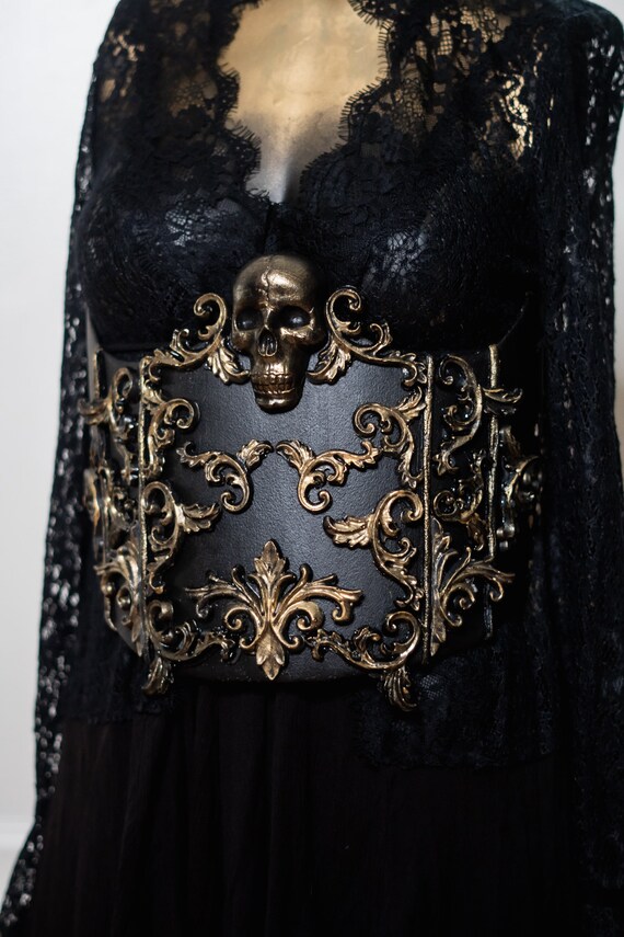 Goth Corset Made to Order - Etsy