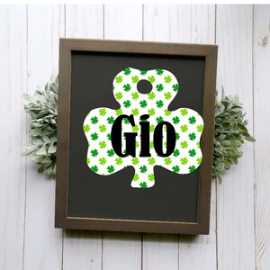 St. Patty's Dog Tag, Clover ID Tag, Green Dog Tag Double Sided, St. Patrick's Day Dog Tag Personalized Pet Tag, Girl Dog Tag, Boy Dog Tag