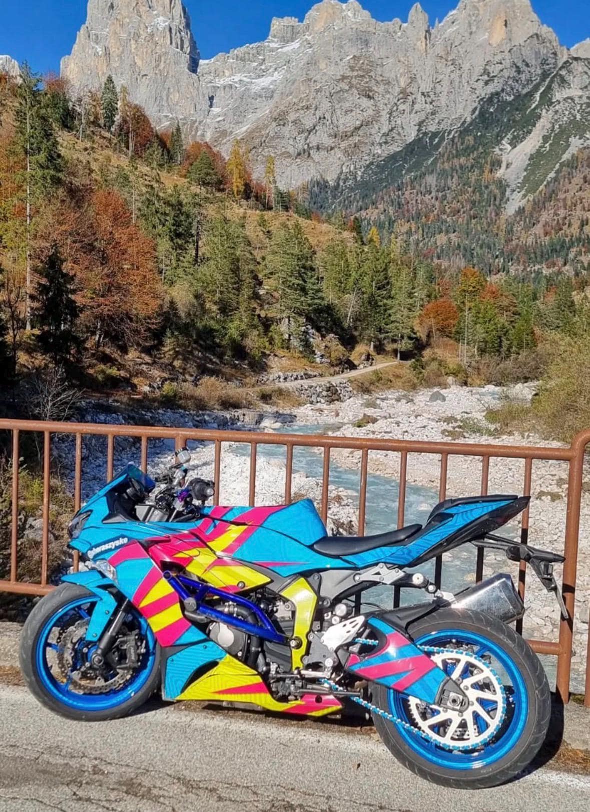 Spectrum Strike - Motorcycle Wrap Design / Sportbike Livery for