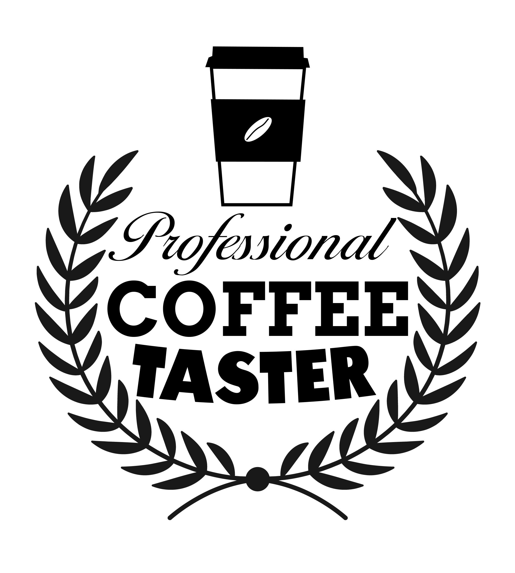 Professional Coffee Taster Drinker SVG Cutting Cut File for Etsy