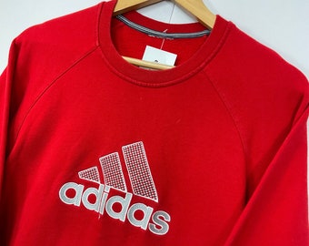 black and red adidas sweatshirt