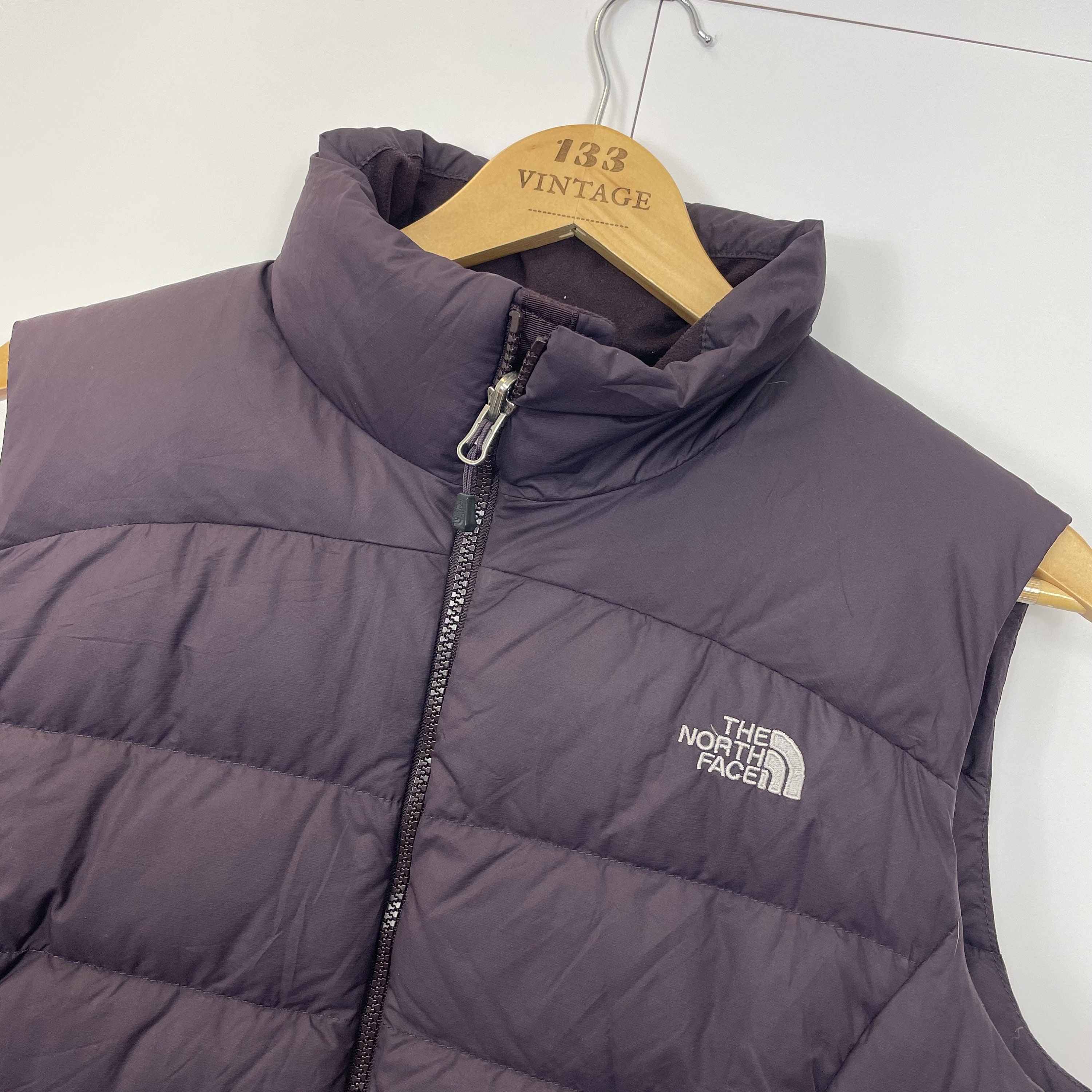Purple North Face Gilet (L)