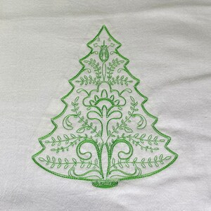 Christmas Tree Tea Towel