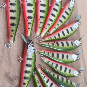 trout mınnow handmade lures