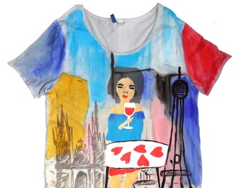 T-SHIRT LOVE-Gift-Shirt Para Mujer