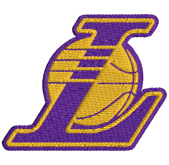 LA Lakers Machine Embroidery Design 3 Sizes - Etsy Australia