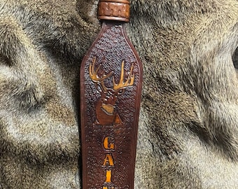 Custom leather sling