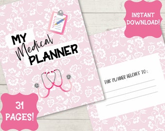 Ausdruckbarer Terminplaner - Terminkalender - Peridot-Tracker - Blutdruck-Tracker - Blutzucker-Tracker - Skizze