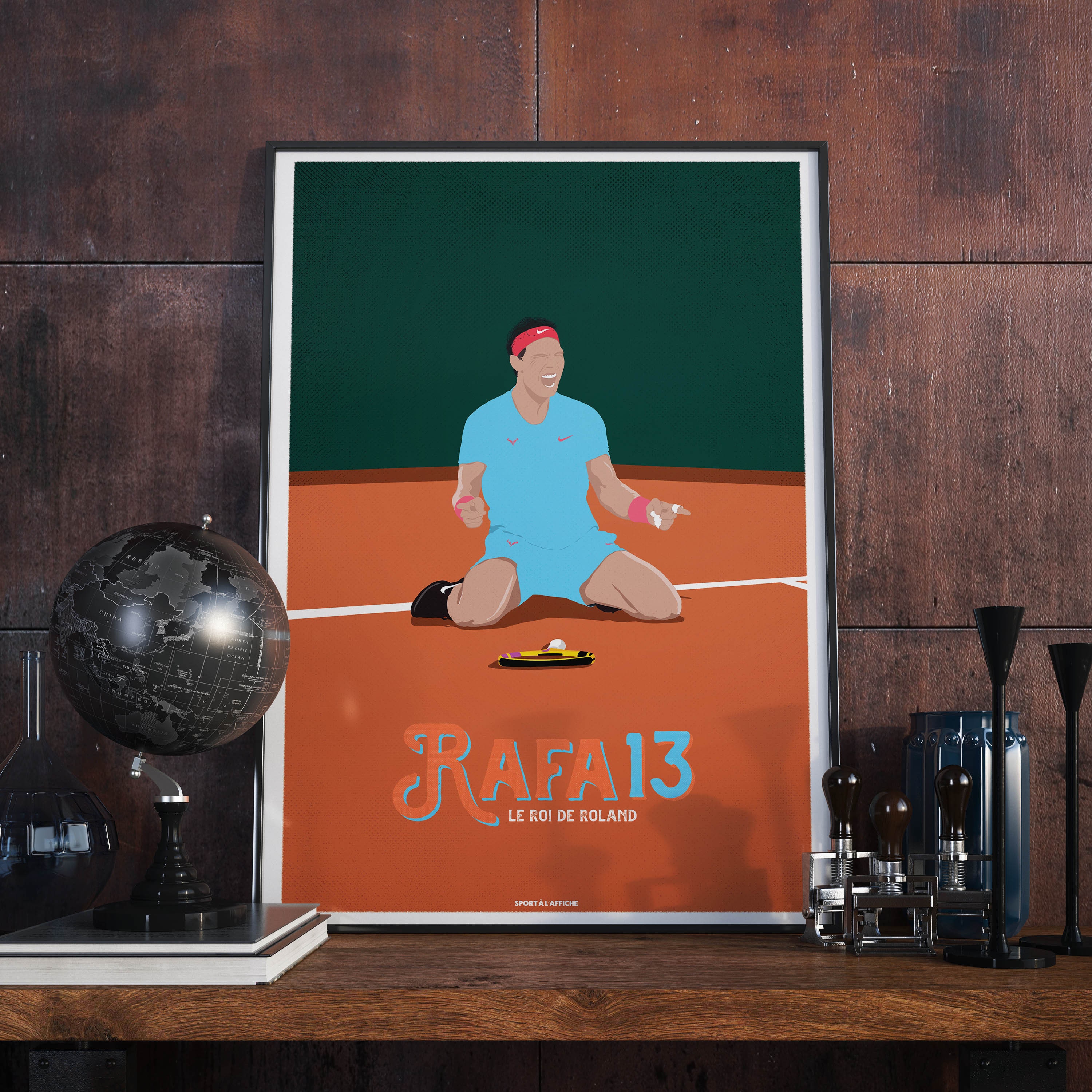 Tennis L Rafa, Le Roi de La Terre