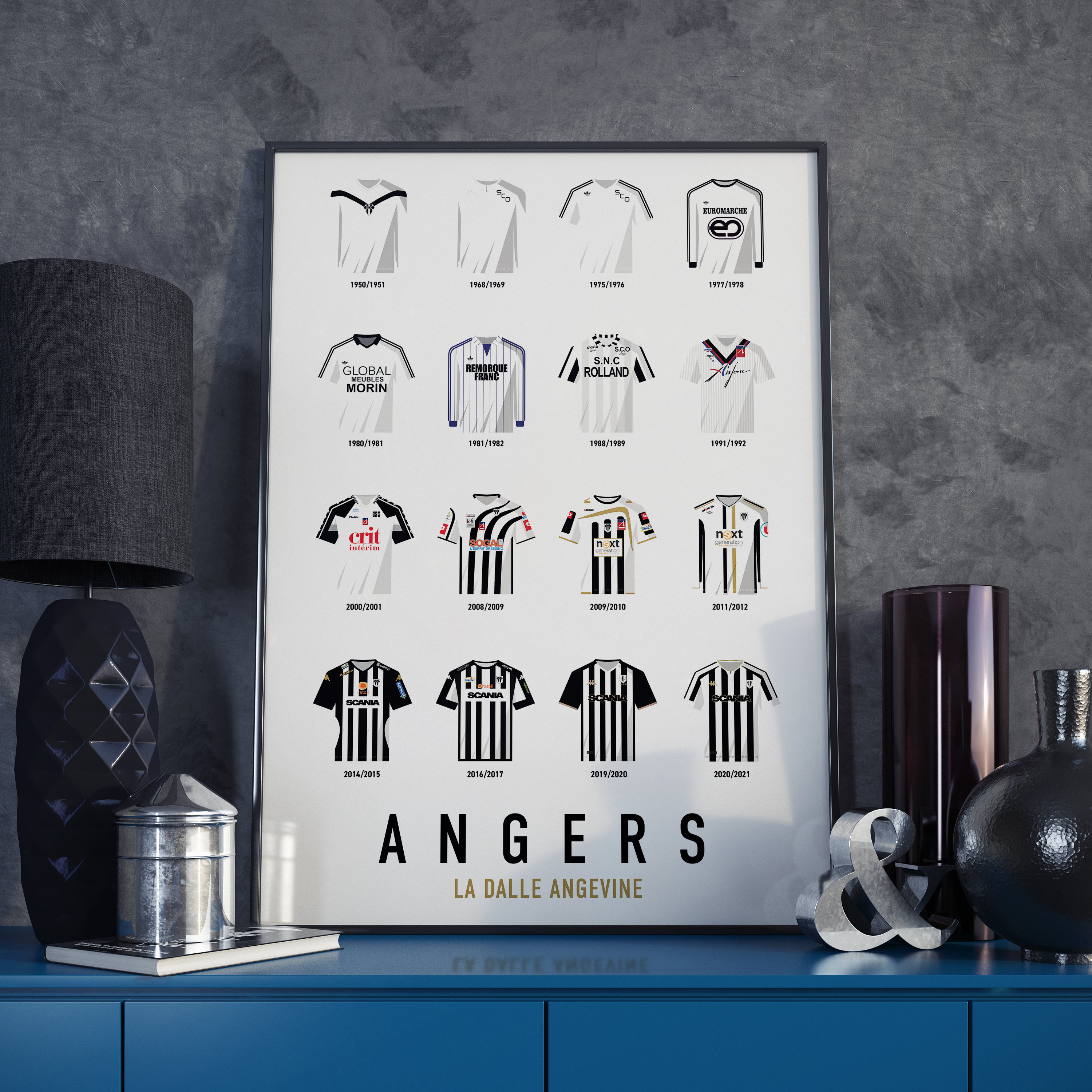 Foot | Angers Maillots Historiques