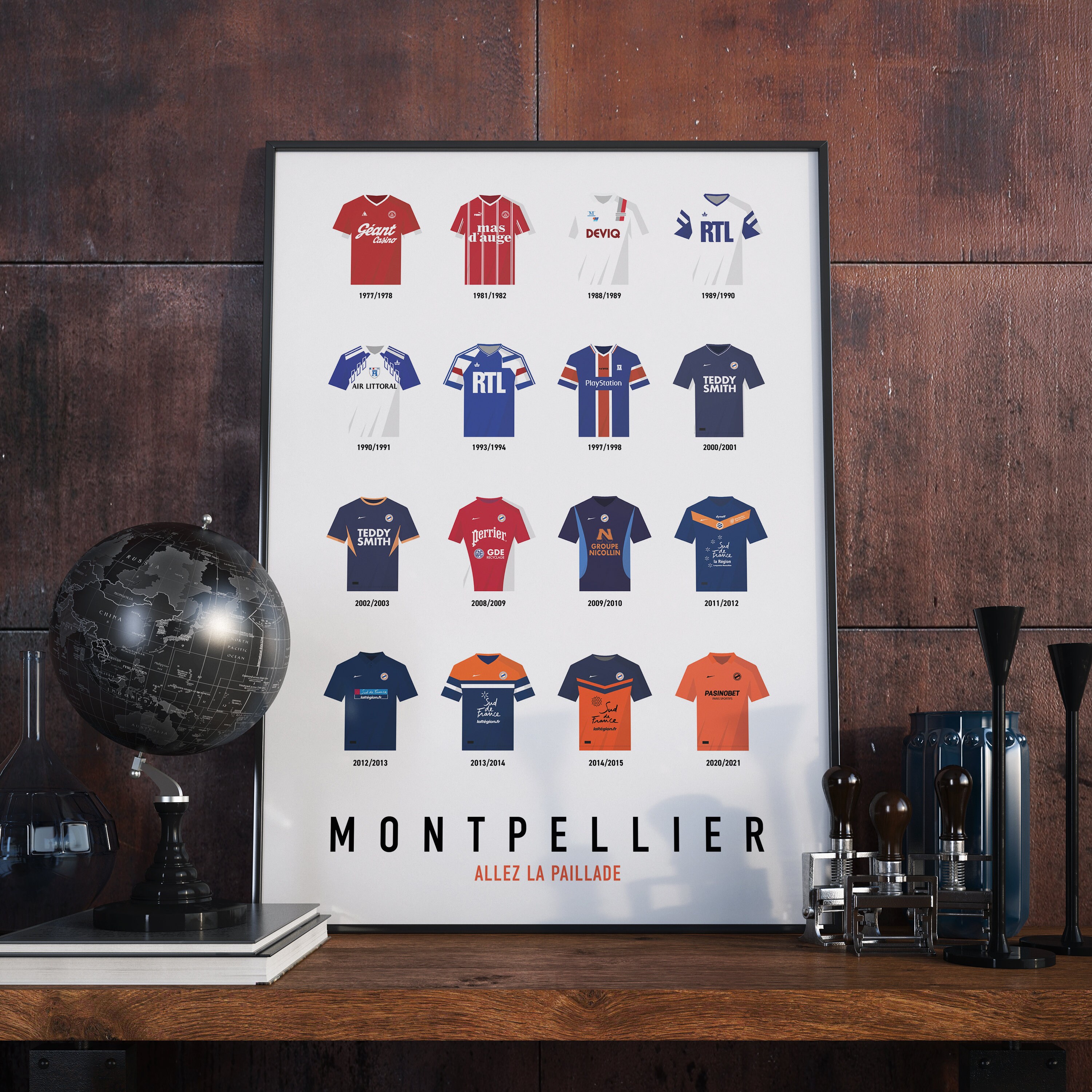 Foot | Montpellier Maillots Historiques