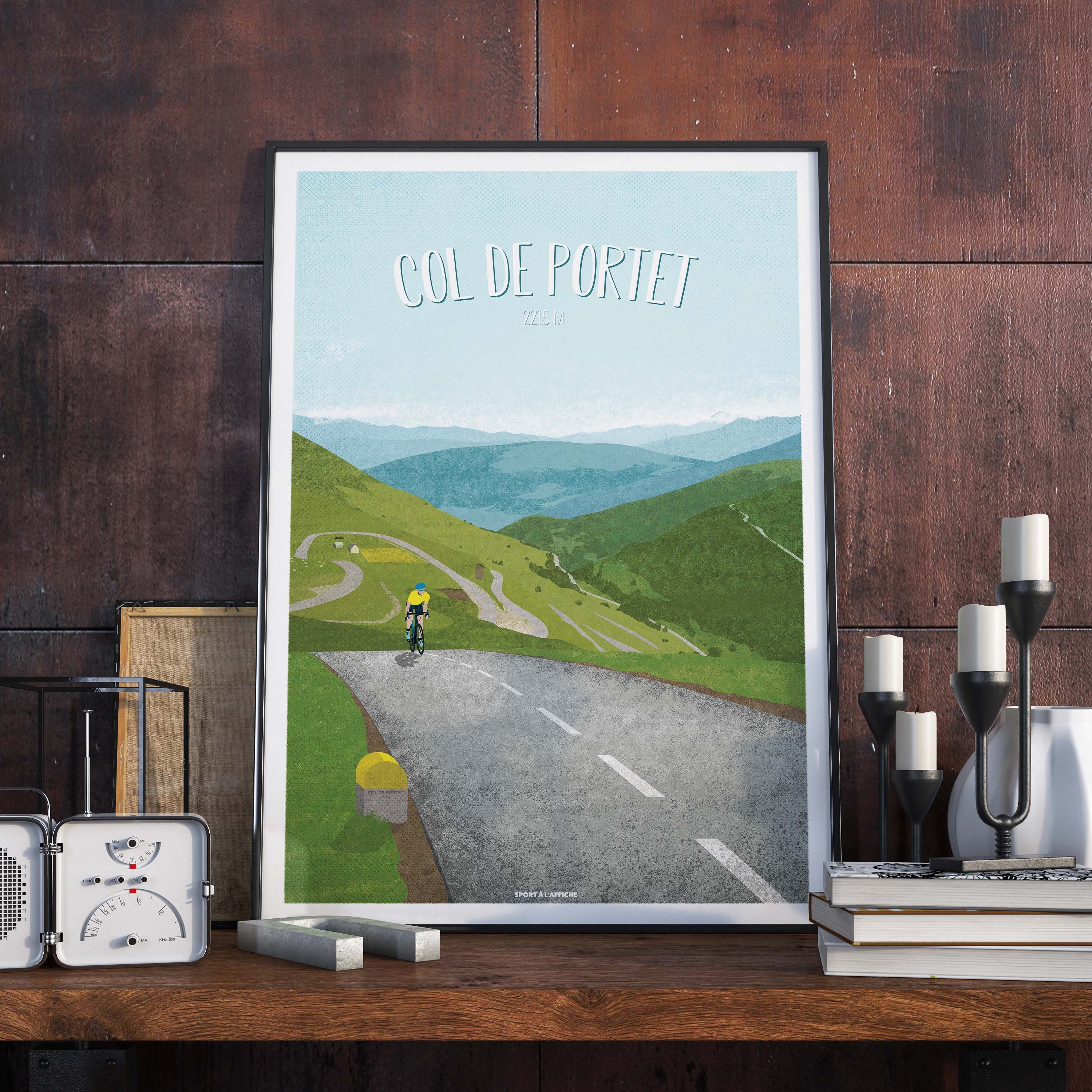 Cyclisme L Affiche Col de Portet