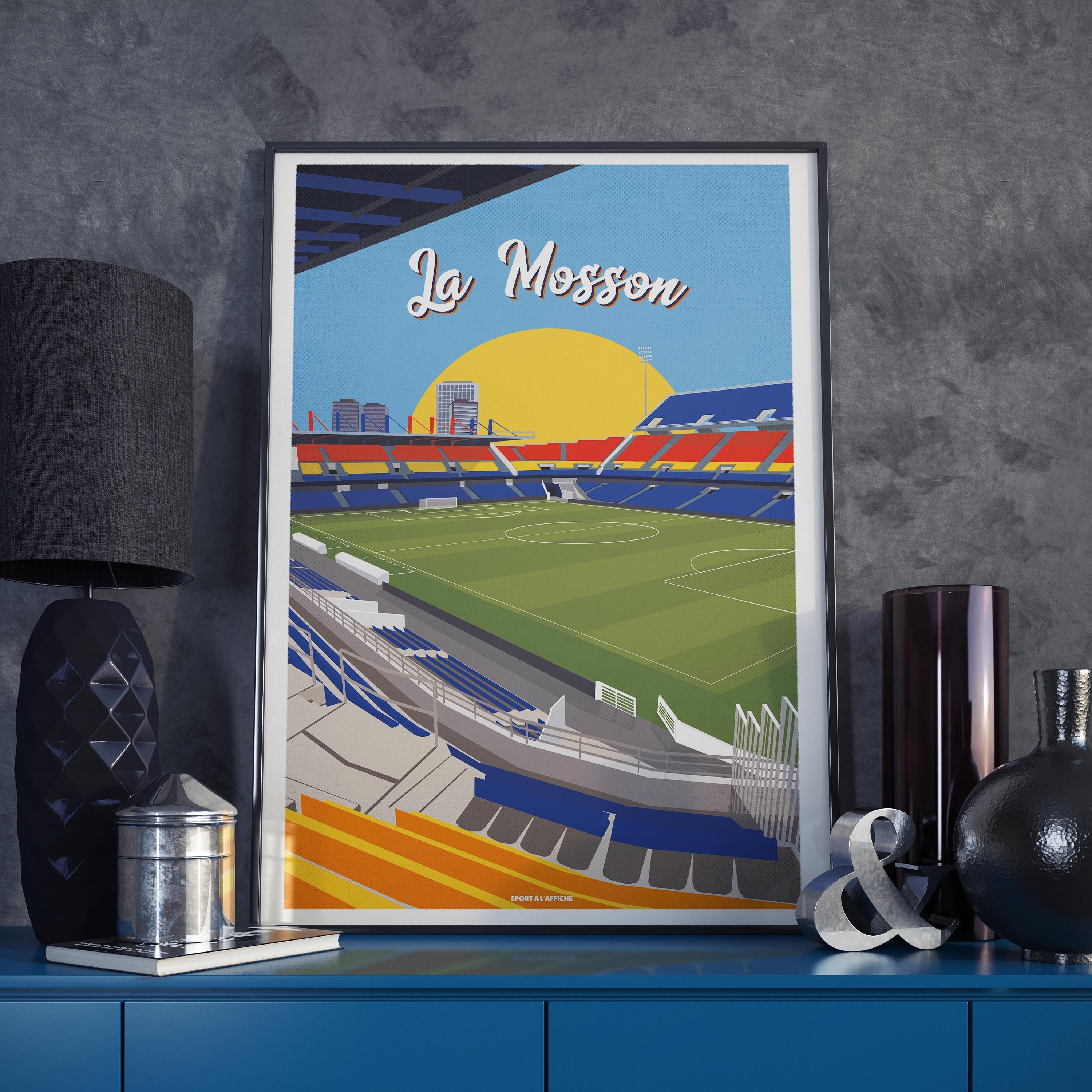 Affiche Montpellier | Stade de La Mosson