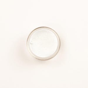 Snow Queen - White Satin Mineral Eyeshadow/Vegan Mineral Eyeshadow/White Color/Shimmer/Vegan makeup/Mineral Makeup/1.5 g