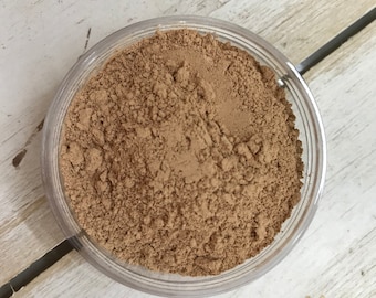 Mineral loose powder foundation, Full coverage foundation, Mineral powder makeup, Natural mineral foundation, Creme colour, 7 g