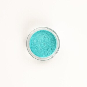 Oceaan: satijnblauwe minerale oogschaduw/veganistische minerale oogschaduw/blauwe kleur/glans/veganistische make-up/cruelty free/veganistische make-up/minerale make-up/1,5 g