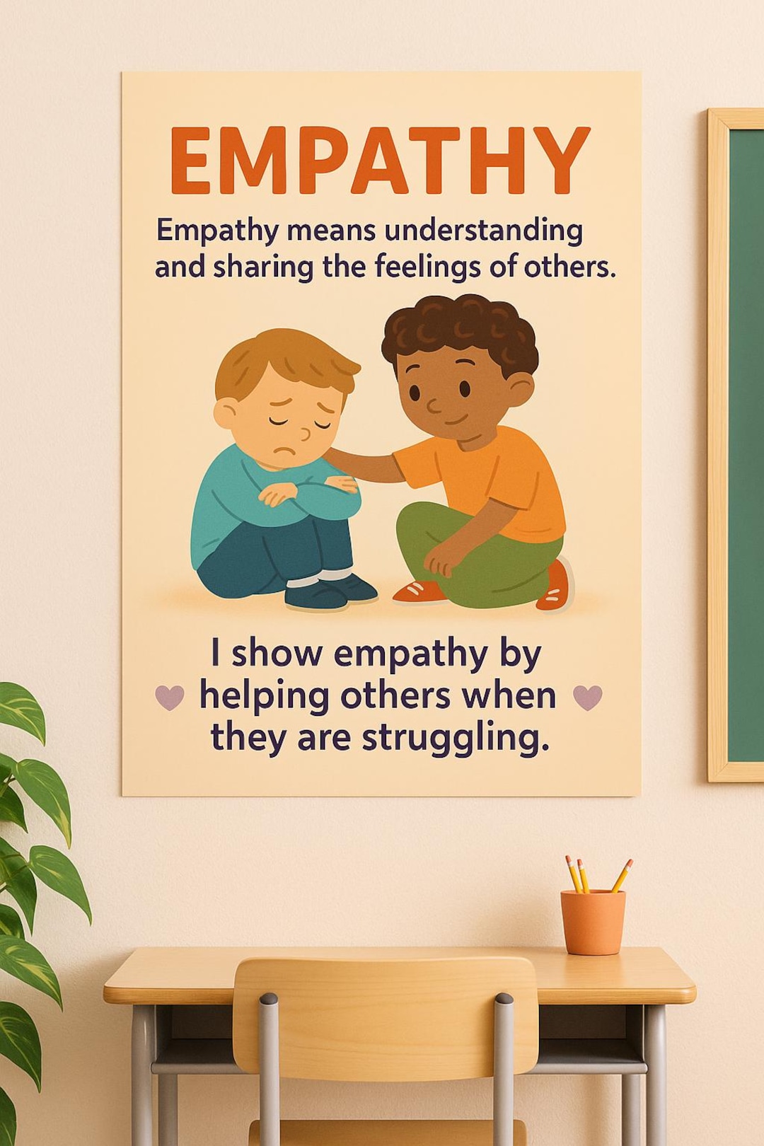 Empathy Poster for Kids – Social Emotional Learning Printable for ...