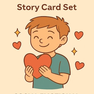 Kindness Story Kartenset | SEL-Aktivitäten für die Klassen 1–3 | Druckbares PDF für sozial-efiguratives Lernen