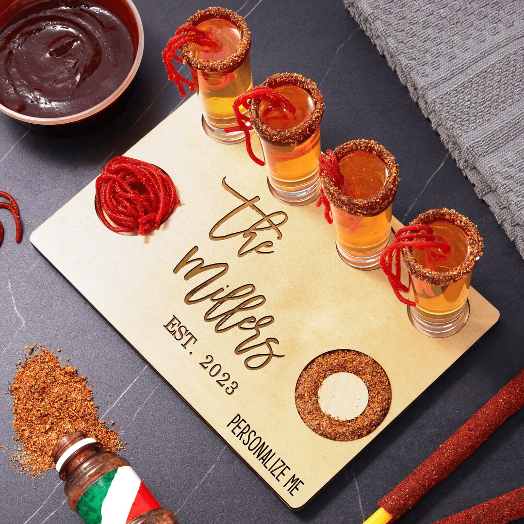 Personalized Tequila Board,wedding Gift,last Name Board,personalized Gift,wedding Decor