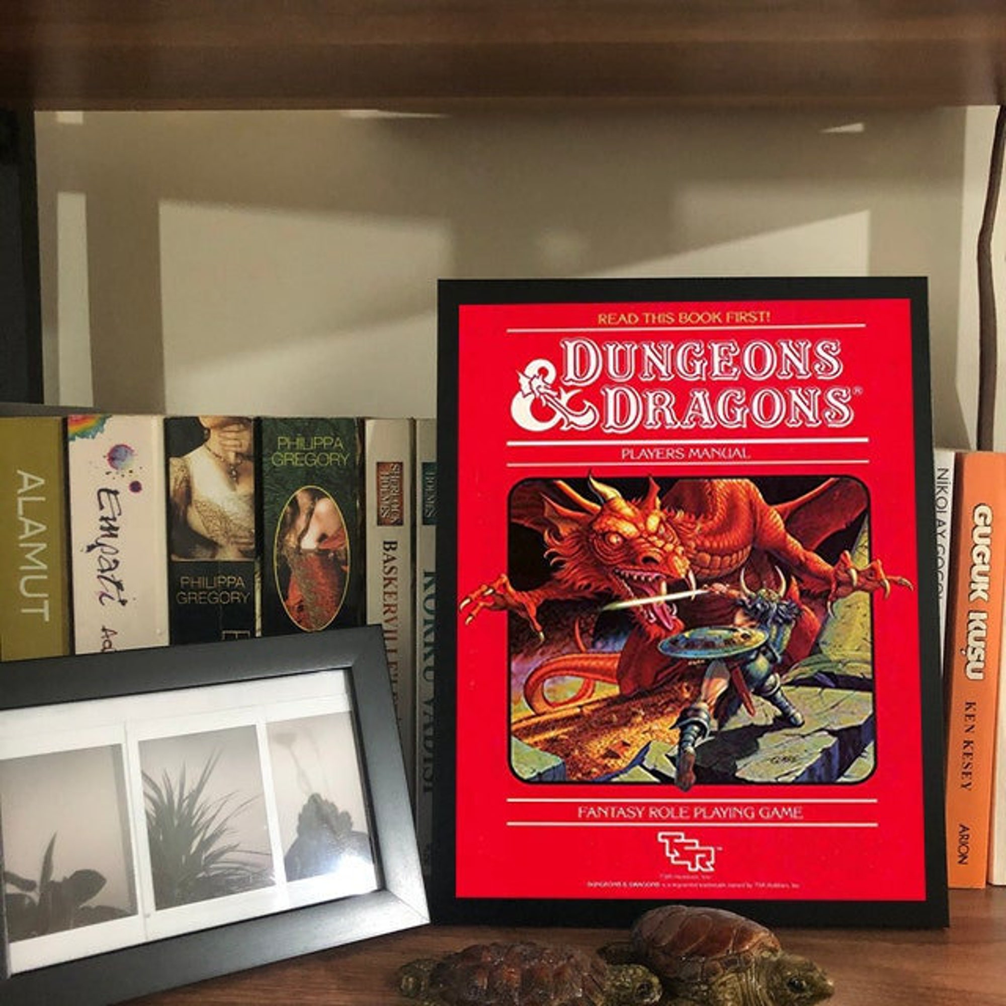 Dungeons & Dragons 1974 Board Game  Poster