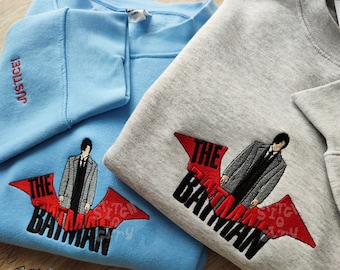 Geborduurd sweatshirt met filmpersonage 2022, geborduurde hoodie, geborduurd T-shirt