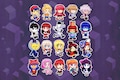RPG Maker Vinyl Stickers\u2014 Earthbound, Yume Nikki, OFF, Oneshot, Ib, LISA, Omori & more