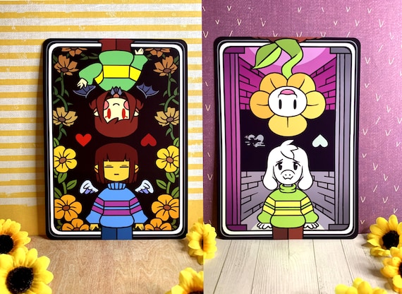 Asriel and Omega Flowey Print 