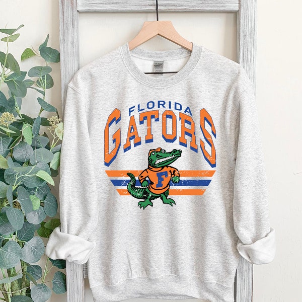 Florida Gators Vintage Sweatshirt, Gildan Sweatshirt, Women's Sweatshirt, Florida Gators