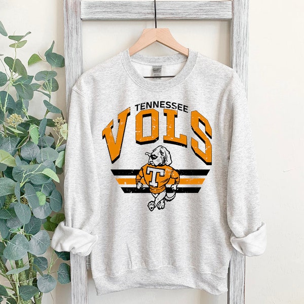 TN Vols Vintage Sweatshirt, Gildan Sweatshirt, Women's Sweatshirt, TN Vols
